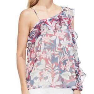 Vince Camuto Floral Blouse Top Small NWT